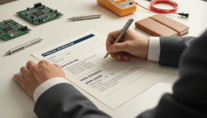 Bewerbung Elektroniker für Geräte & Systeme Vorlage